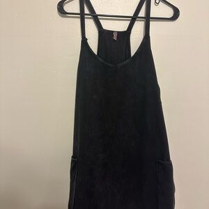 FP Movement Black Backless Relaxed Tank Top